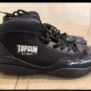 TOPGUN All Stars Black High-Top Sneakers